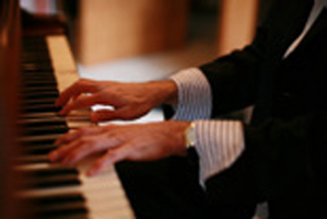 playing piano