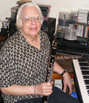 Gary  Guenther with clarinet